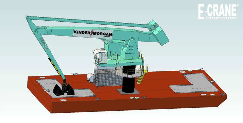 E-Crane KinderMorgan 3D-Model