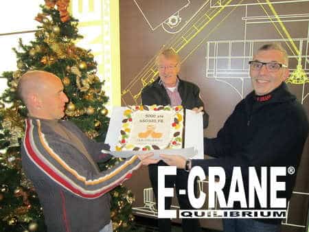 Mr. Joustra, General Manager at J&B Grijpers B.V., paid us a personal visit and brought along a tasty surprise.
