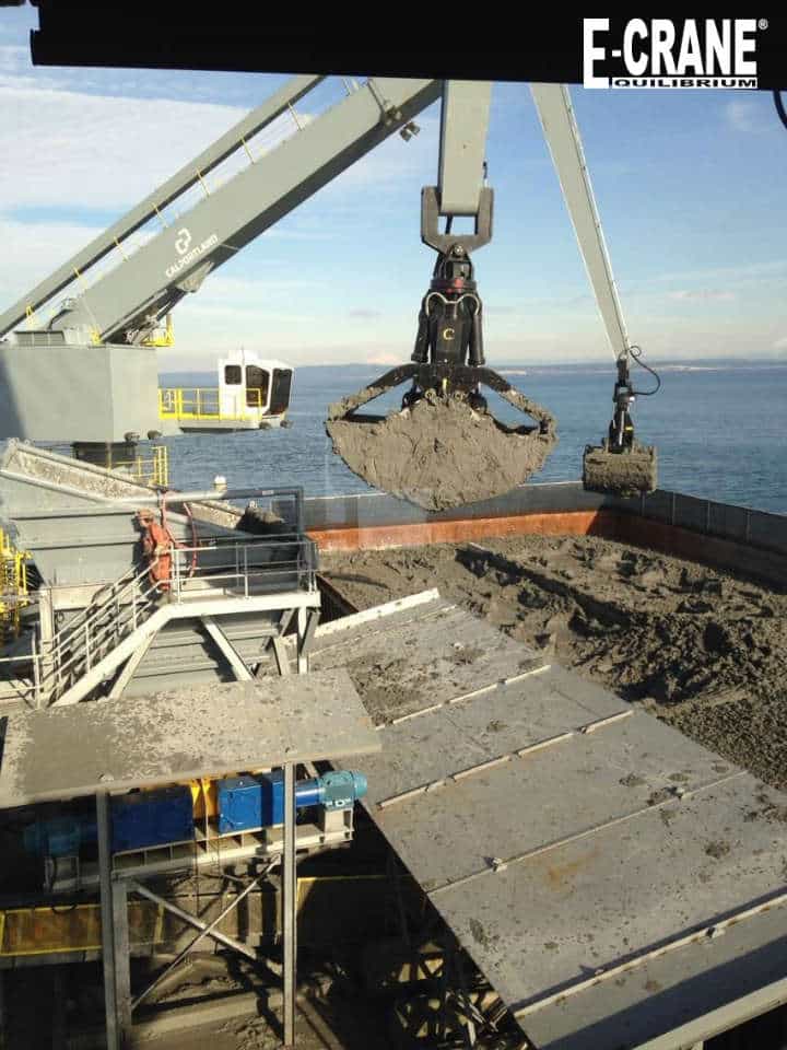 November: Two brand new E-cranes working near Port Ludlow WA.....flawlessly!